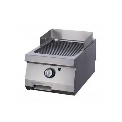 Maxima Grilovací deska s drážkami Chrome - plynová - pro jednu jednotku - hloubka 70 cm |  09396008